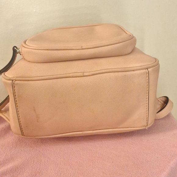 Women's Pink Guess Mini Backpack - Picture 5 of 8